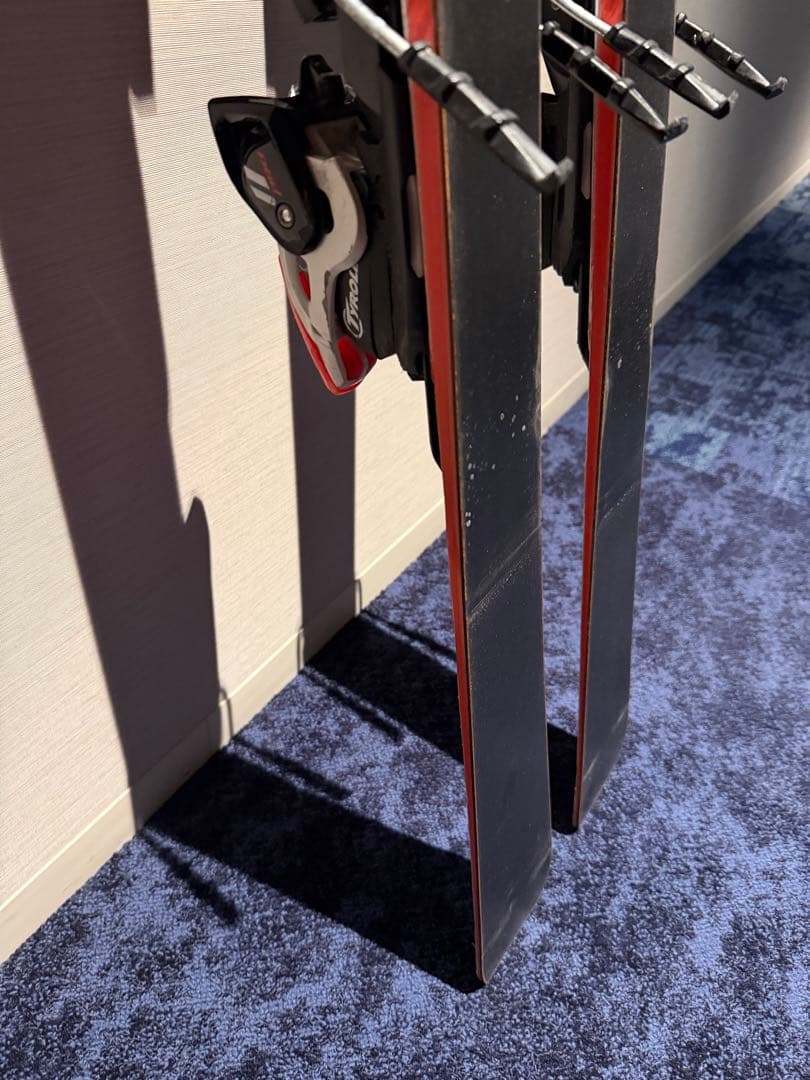 オガサカ KS-NV スキー板 バインディングチューンナップ済み160cm