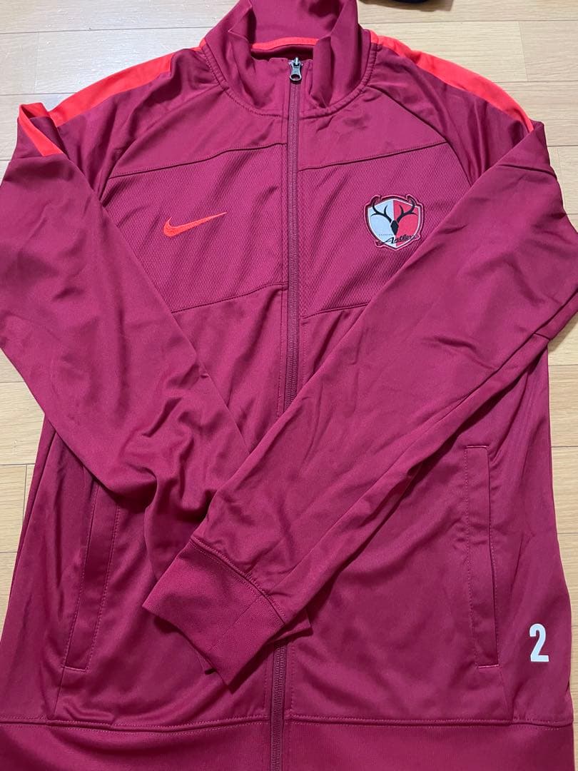 Nike DRI-FIT ジャージセット 赤・紺 2 練習着フルセット