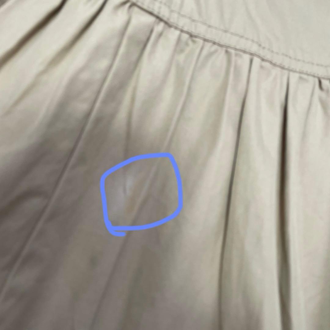 BURBERRY.BLUELABEL/バーバリー、七分袖、フリルトレンチコート