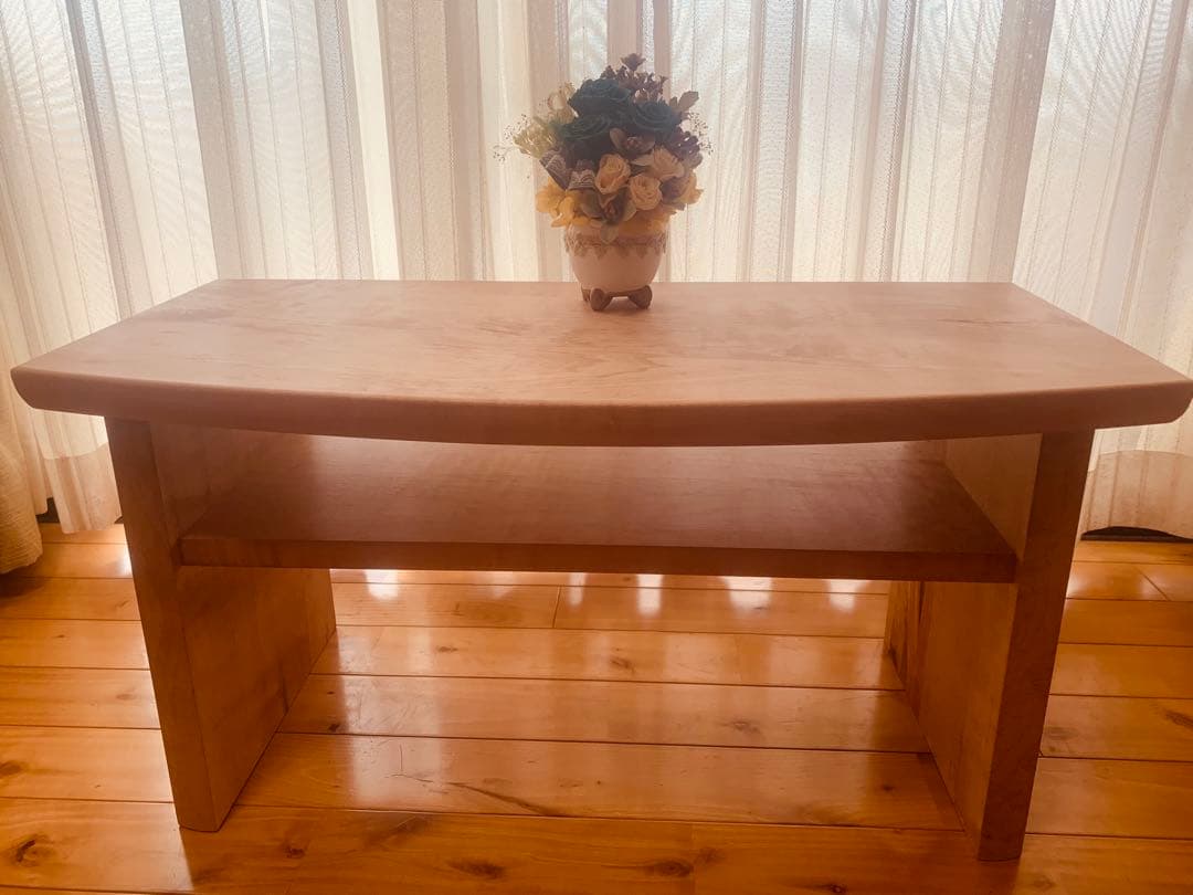 ✨高級木材・楓✨限定製作☆テーブル、京机、経机、デスク【MUKU】