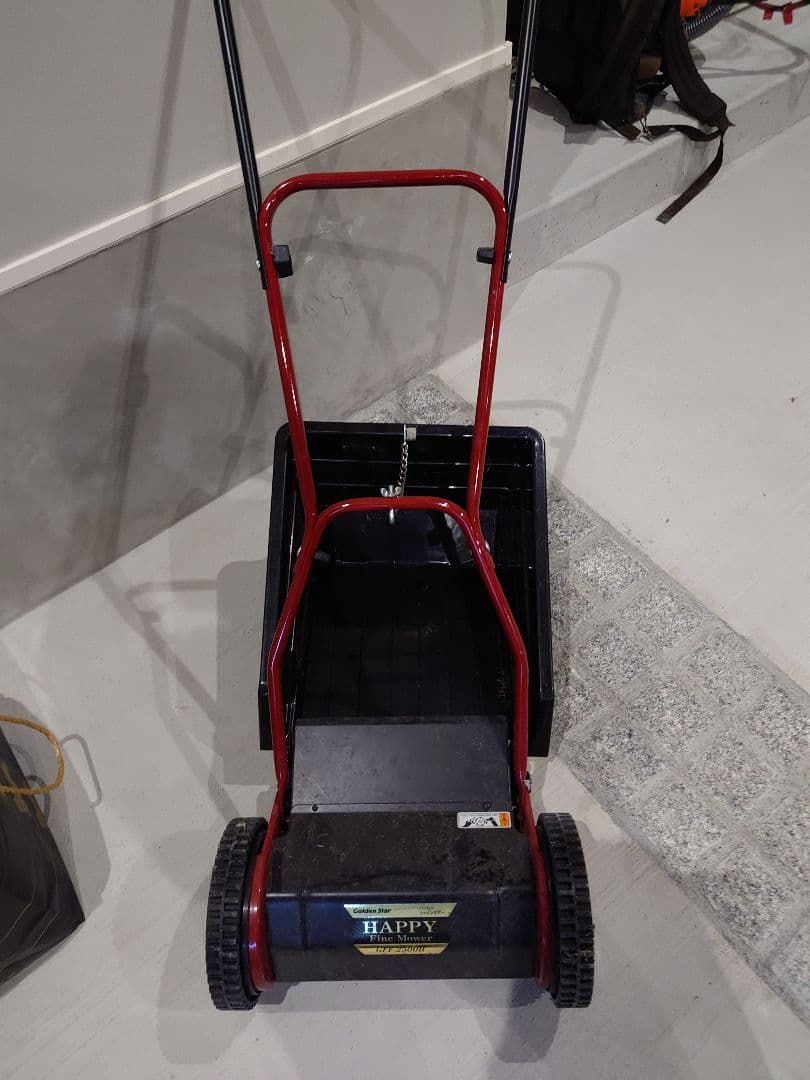 キンボシ　ゴールデンスター HAPPY Fine Mower 手動式芝刈り機