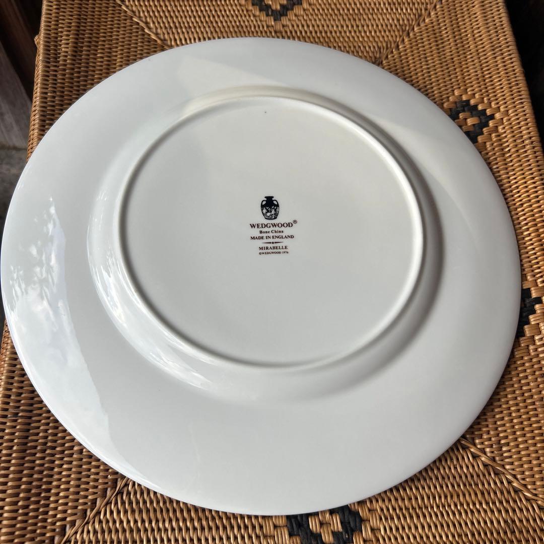 ウェッジウッド ミラベル プレート 直径約27.5cm 4点