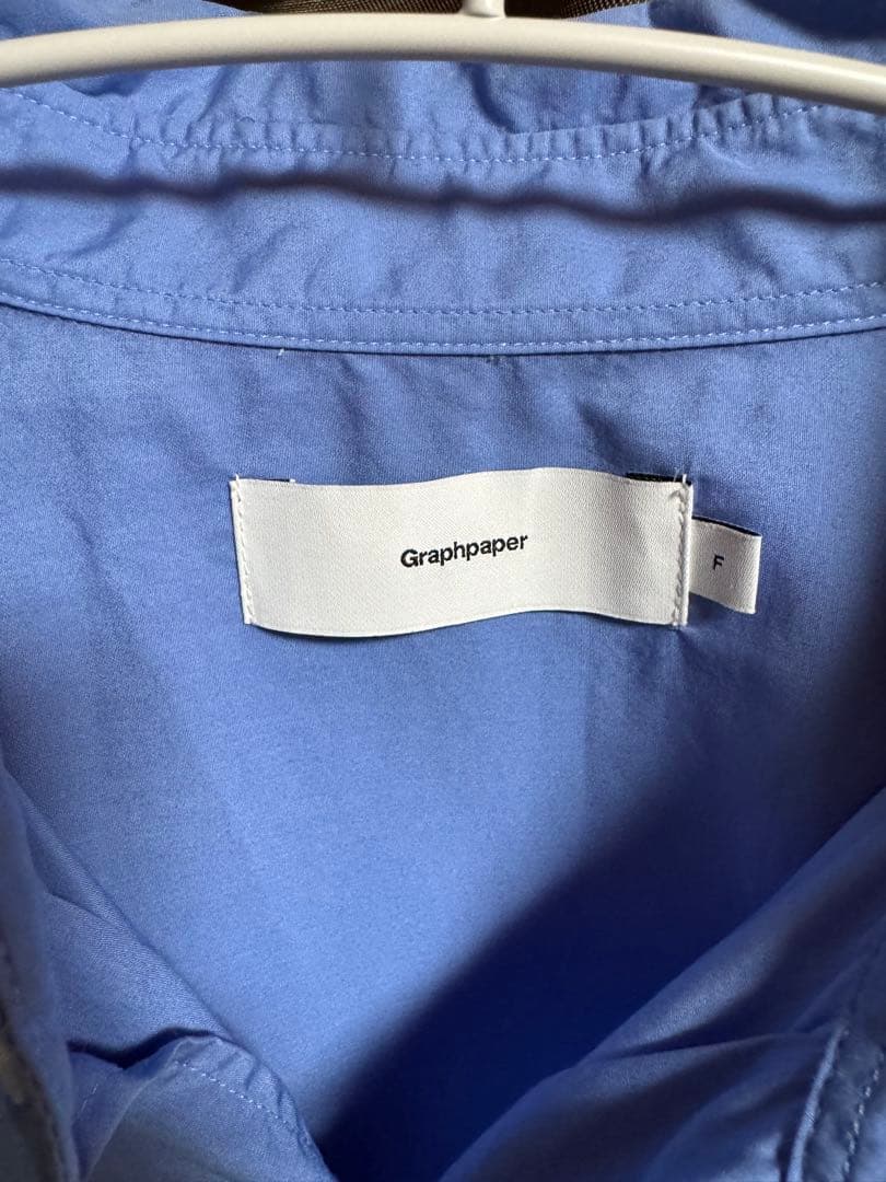 グラフペーパー Broad L/S Oversized Shirt