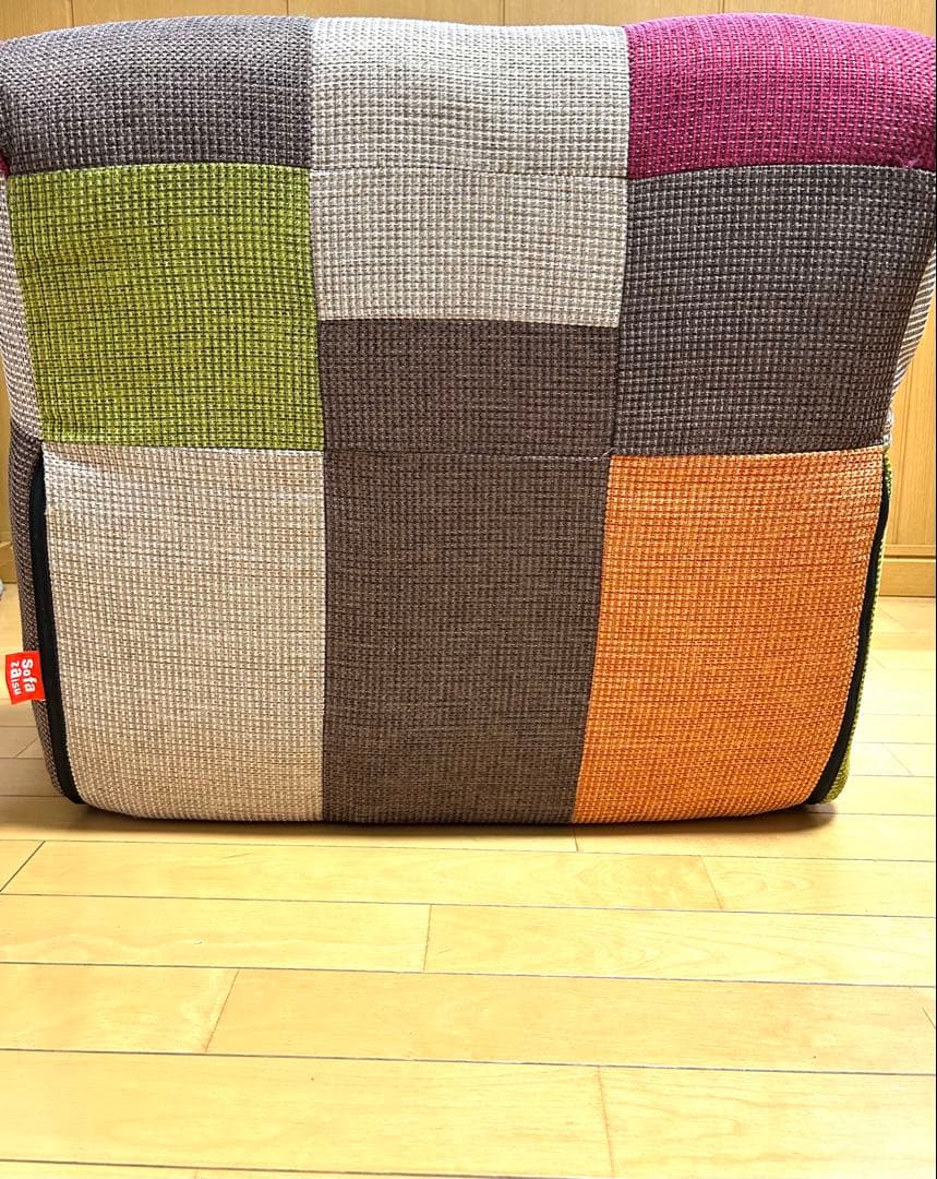 美品Sofa zaisu piglet jr 座椅子 フロアチェア　マルチカラー