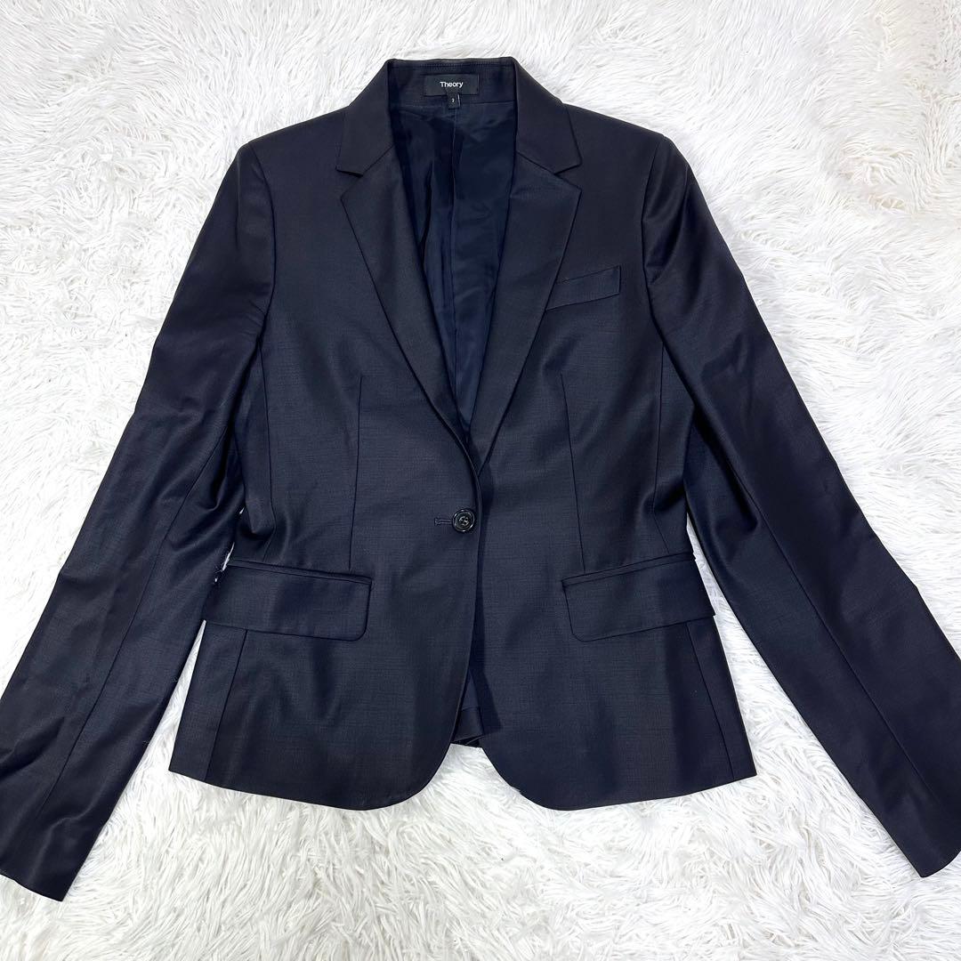 【美品✨】セオリー セットアップスーツ ブラック 2 GABE １B ビジネス