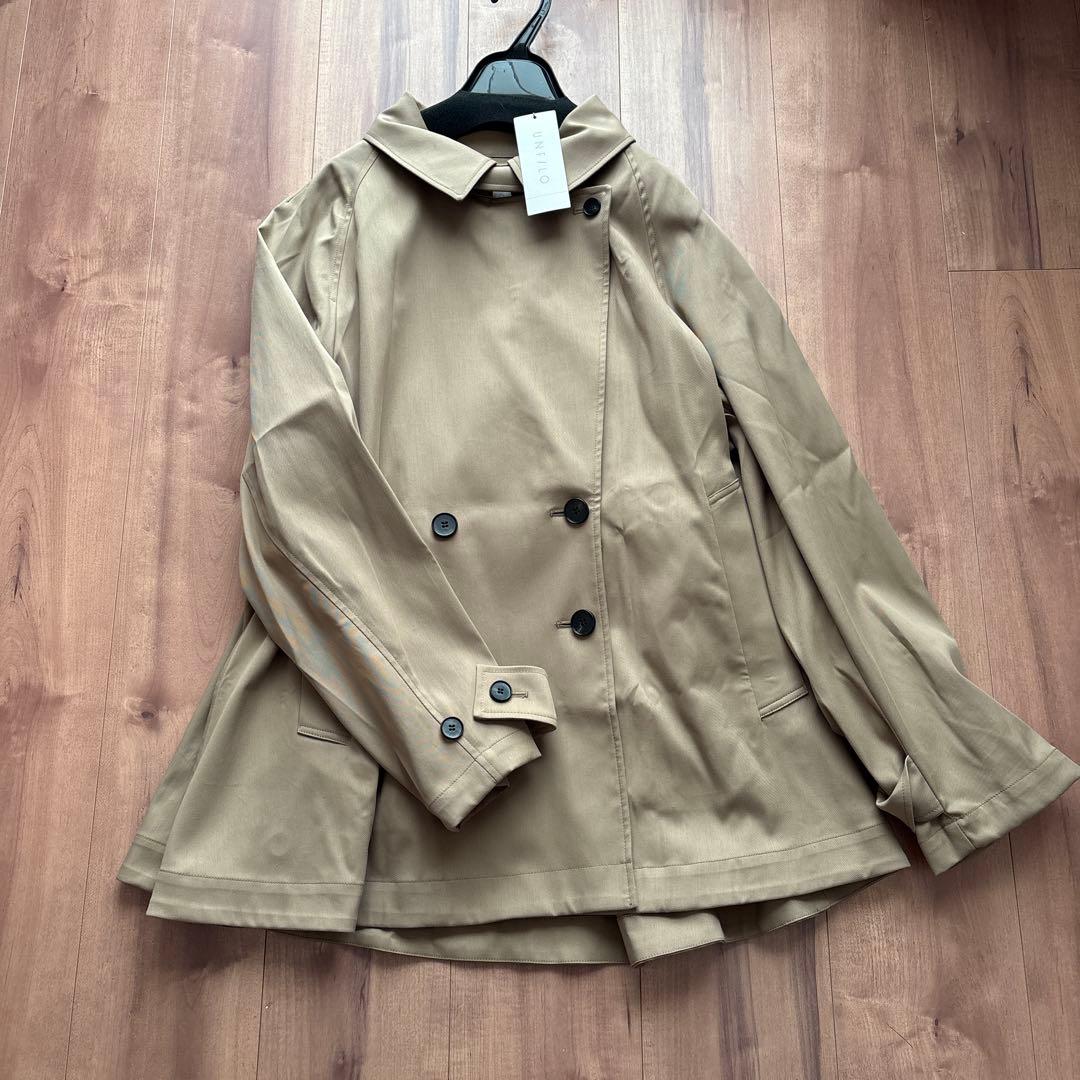 新品　UNFILO L ショート トレンチコート　サイズXL