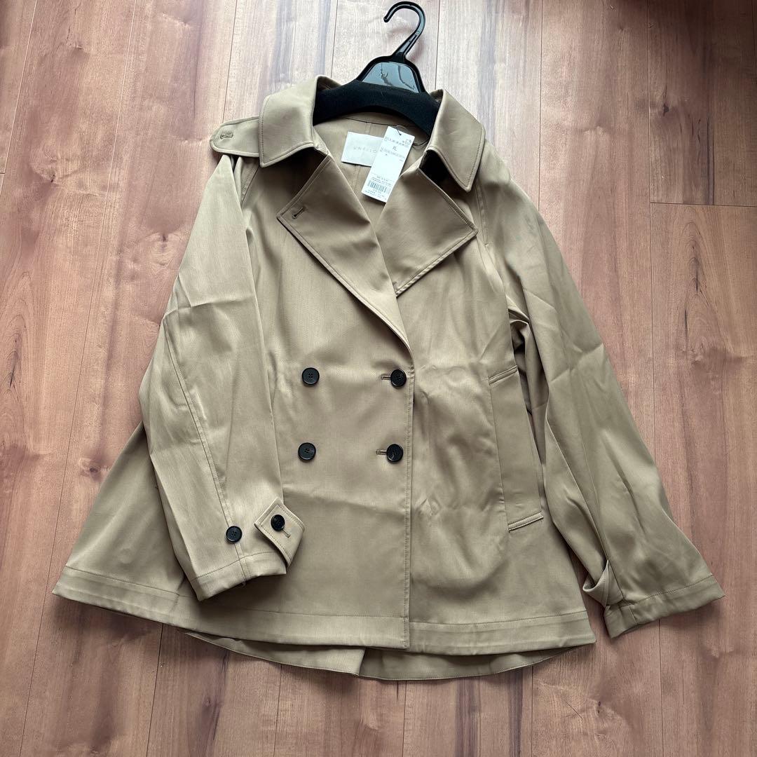 新品　UNFILO L ショート トレンチコート　サイズXL