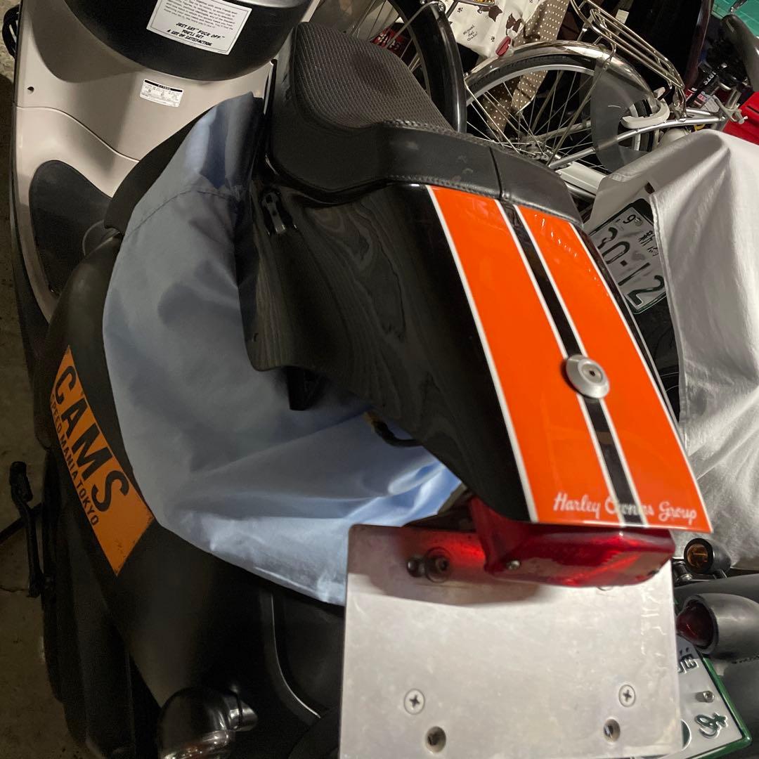 ハーレー　ストーツ スポーツスター シート　ダートラ　トラッカーシート