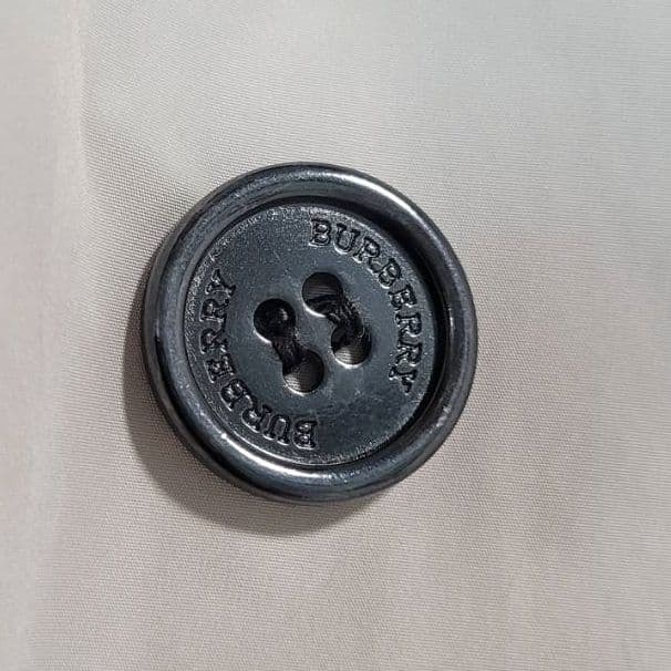 バーバリー　トレンチコート　ベルト　ノバチェック　ベージュ　L　レインコート