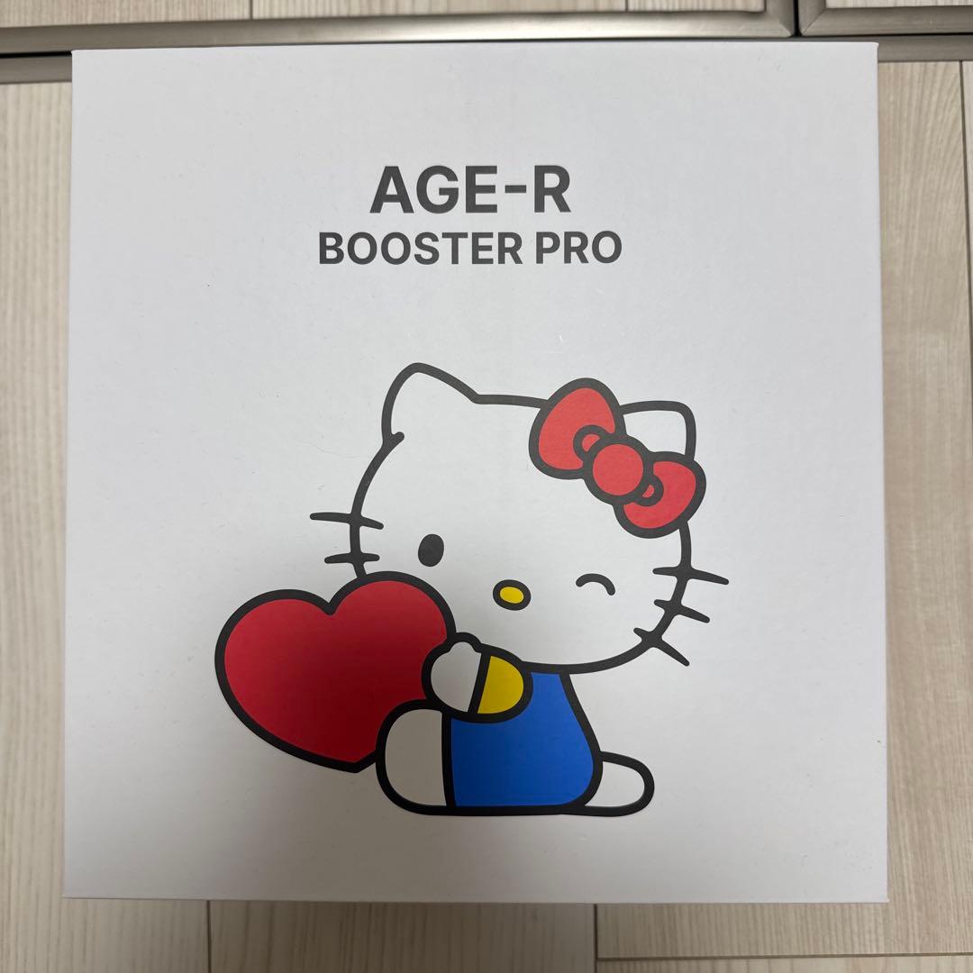 ［新品］AGE-R BOOSTER PRO 美顔器 HELLO KITTY