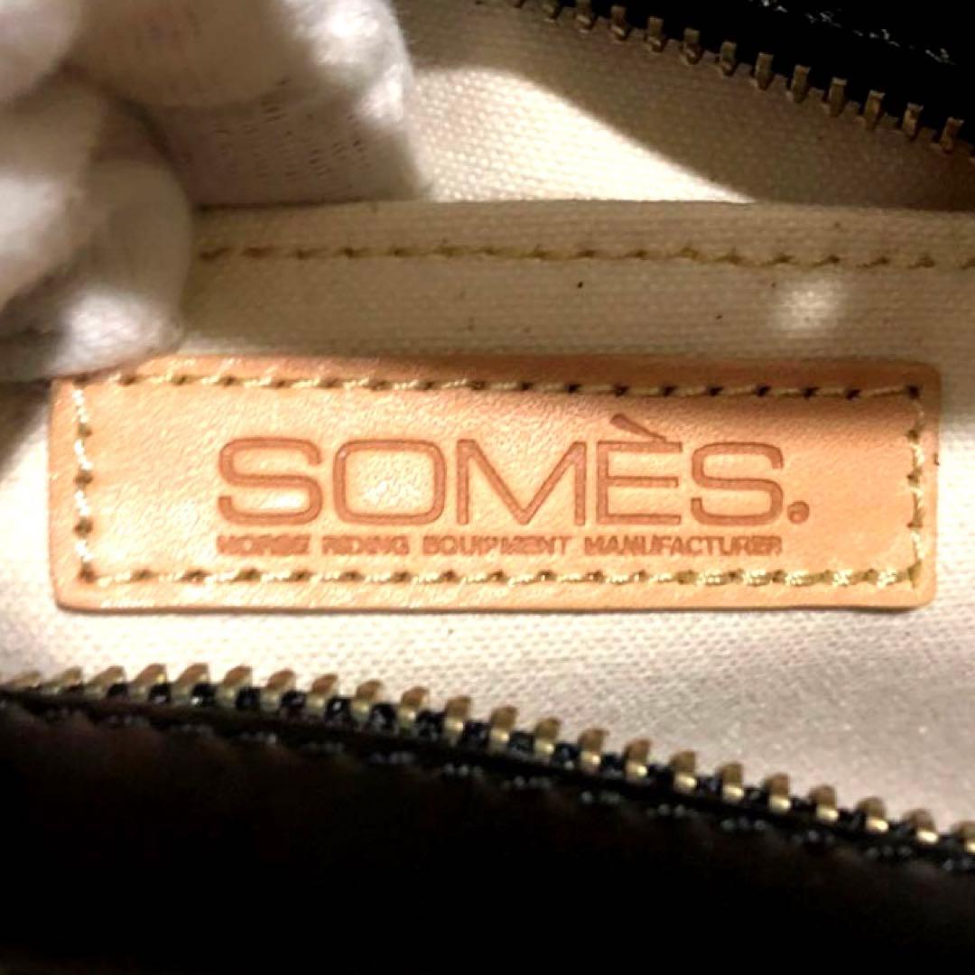 未使用☆ソメス レザー トートバッグ ブラック