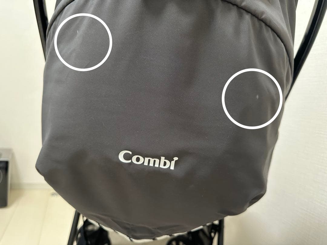 【Combi コンビ】ベビーカー スゴカルハンディ エッグショック グレー