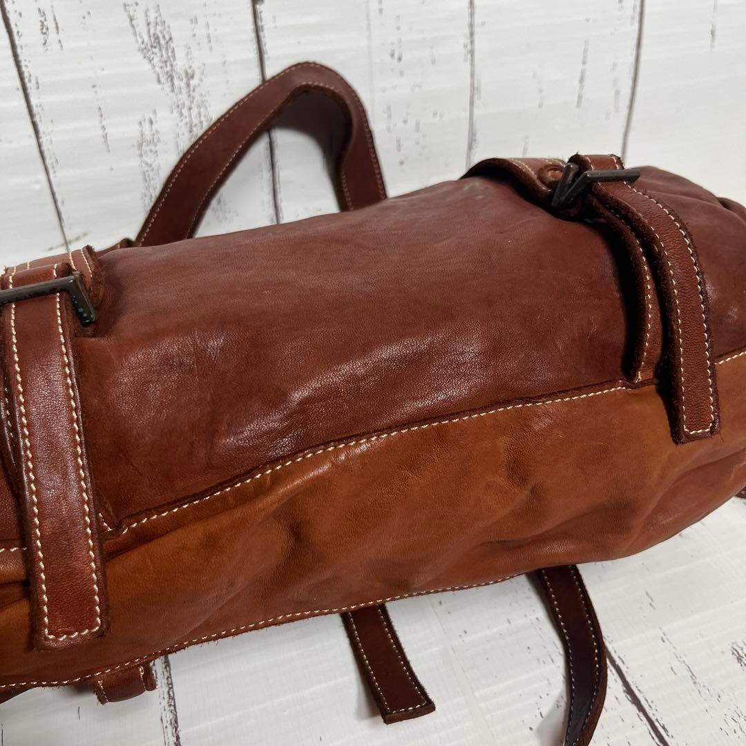 REALMIND LILY FORO リアルマインド　ミニボストン 馬革　ヌメ