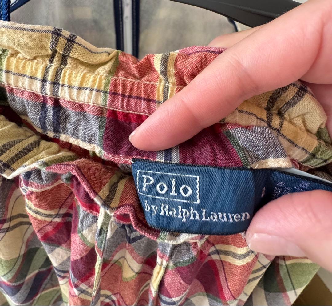 チェック柄 クロップドシャツ＆ロングスカート セット♡写メアップしました 2点S