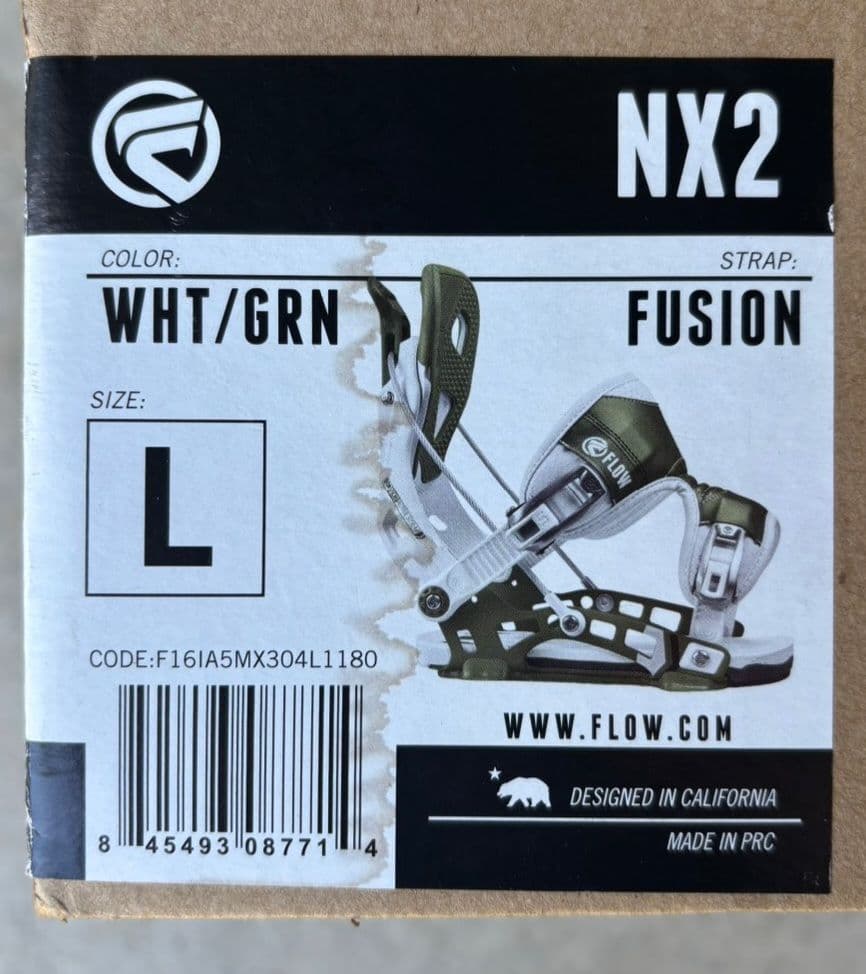☆FLOW スノーボード ビンディング ☆★オリーブグリーン★