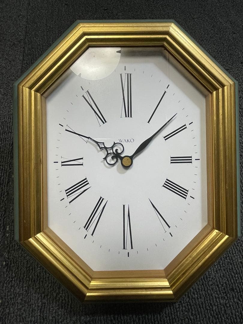 WAKO 八角形掛時計 掛け時計　ワコウ