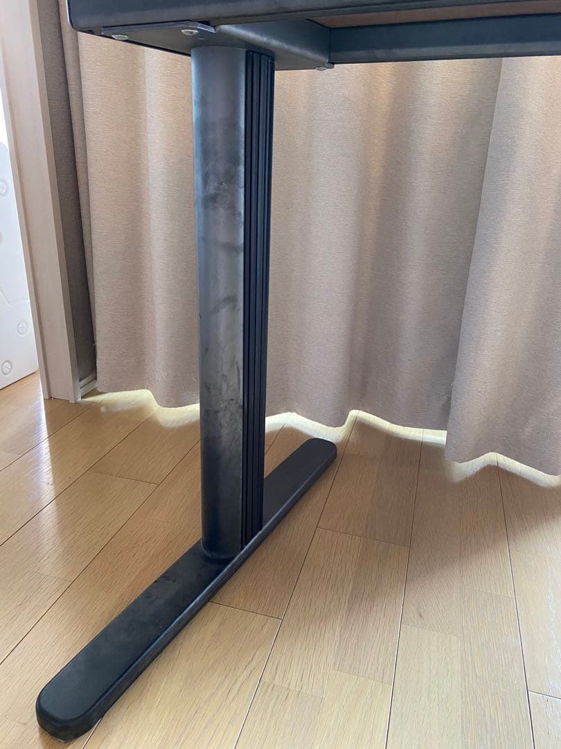 fantoni GLデスク T字脚 ブラック脚 幅160×奥行71×高さ72cm