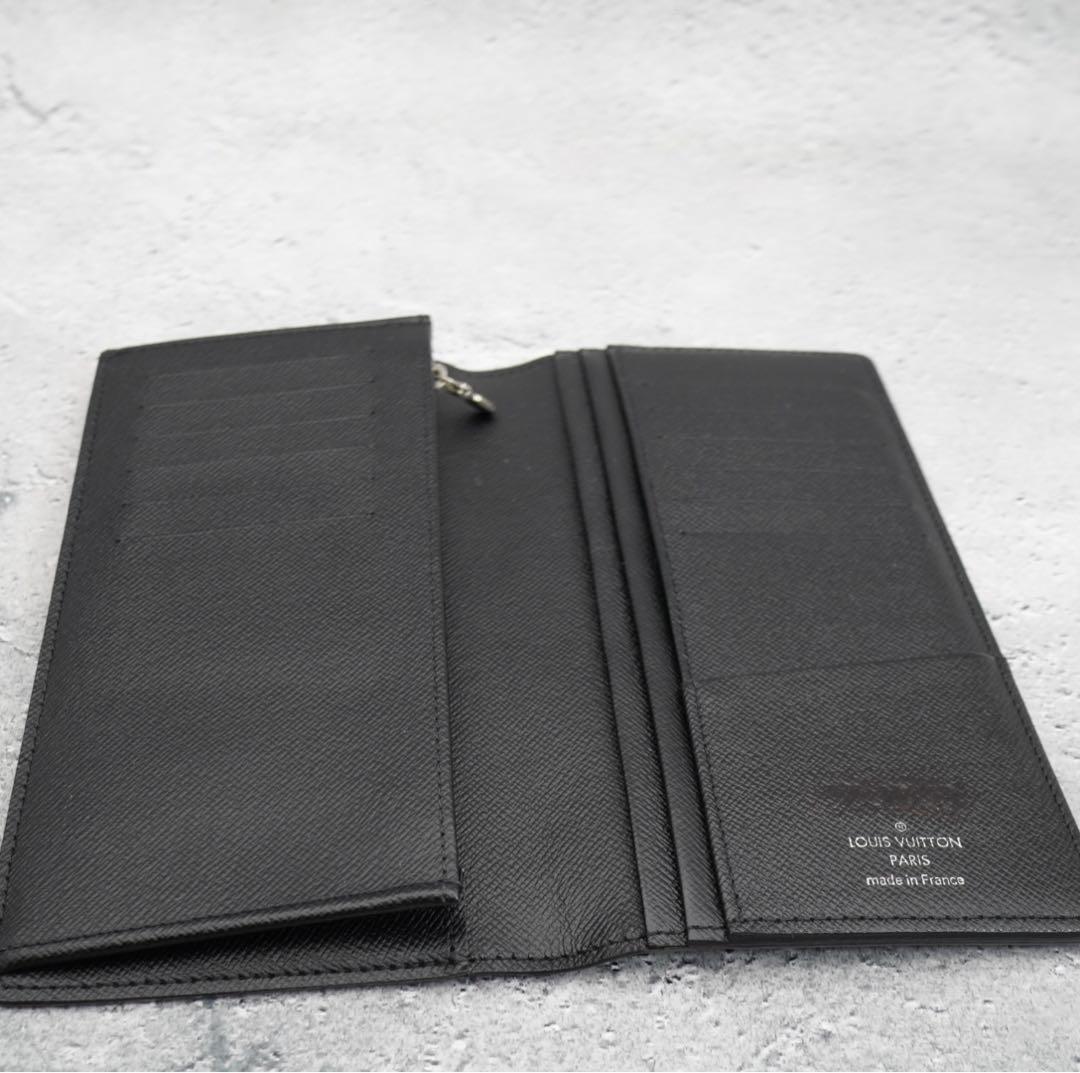 ☆超美品 ルイヴィトン 長財布 ダミエグラフィット ポルトフォイユ ブラザ 黒