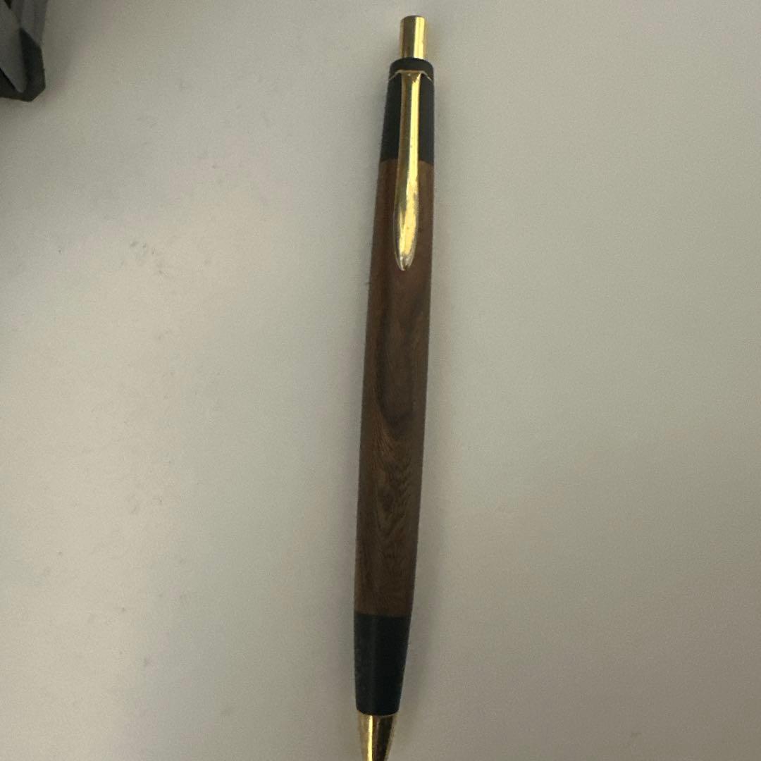 野原工芸 旧型 ボールペン スリム 欅