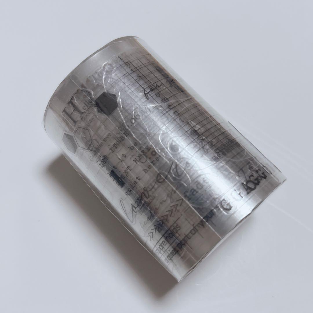 ⑤☆海外マステ☆ ggaggong さん Pale Grid （亮面）ダイカット