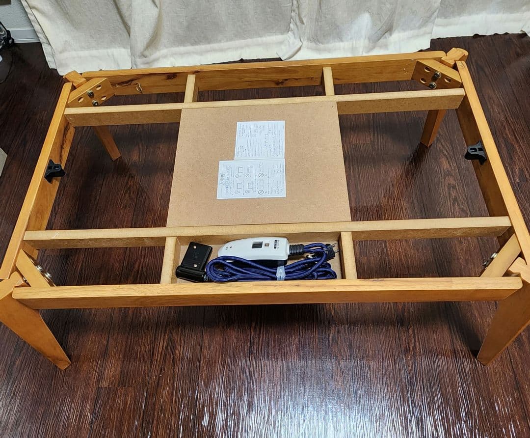 アルダー材こたつテーブル（長方形） 105cm×75cm