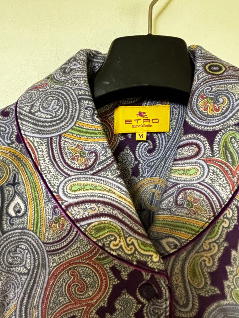 ETRO ペイズリー柄 パジャマ Mサイズ