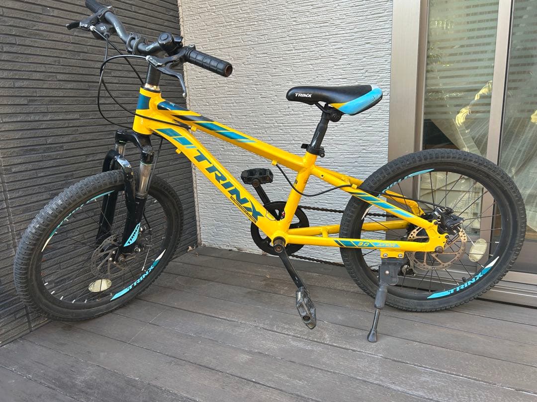 TRINX 本格 マウンテンバイク イエロー　２０インチ直接渡し希望　ジュニア