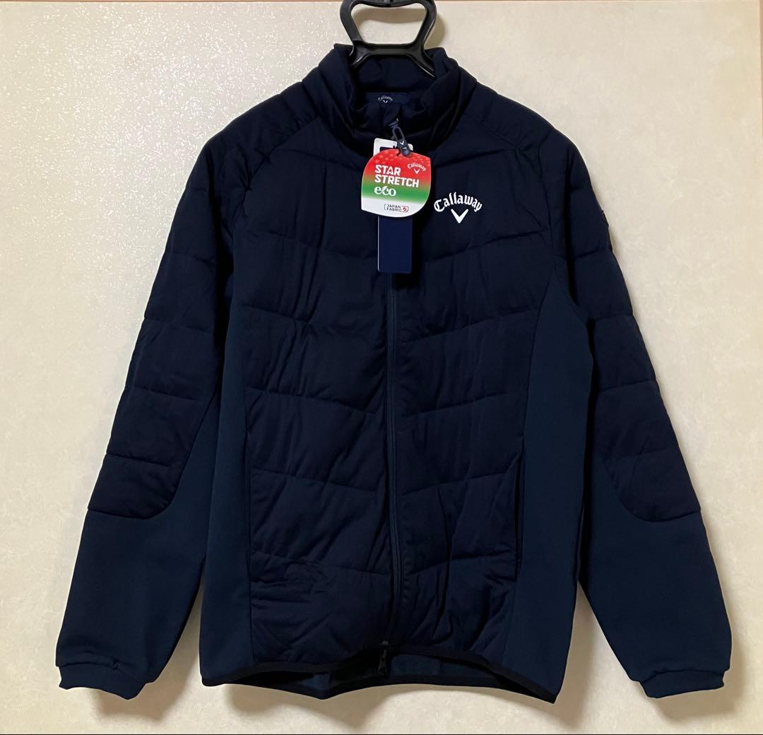 キャロウェイ メンズ 中綿 フリース ハイブリッド ブルゾン 未使用タグ付 M