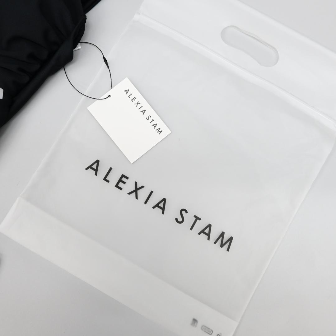 □ 45794★夏 定価2.7万 アリシアスタン 水着 スイムウェア ブラック