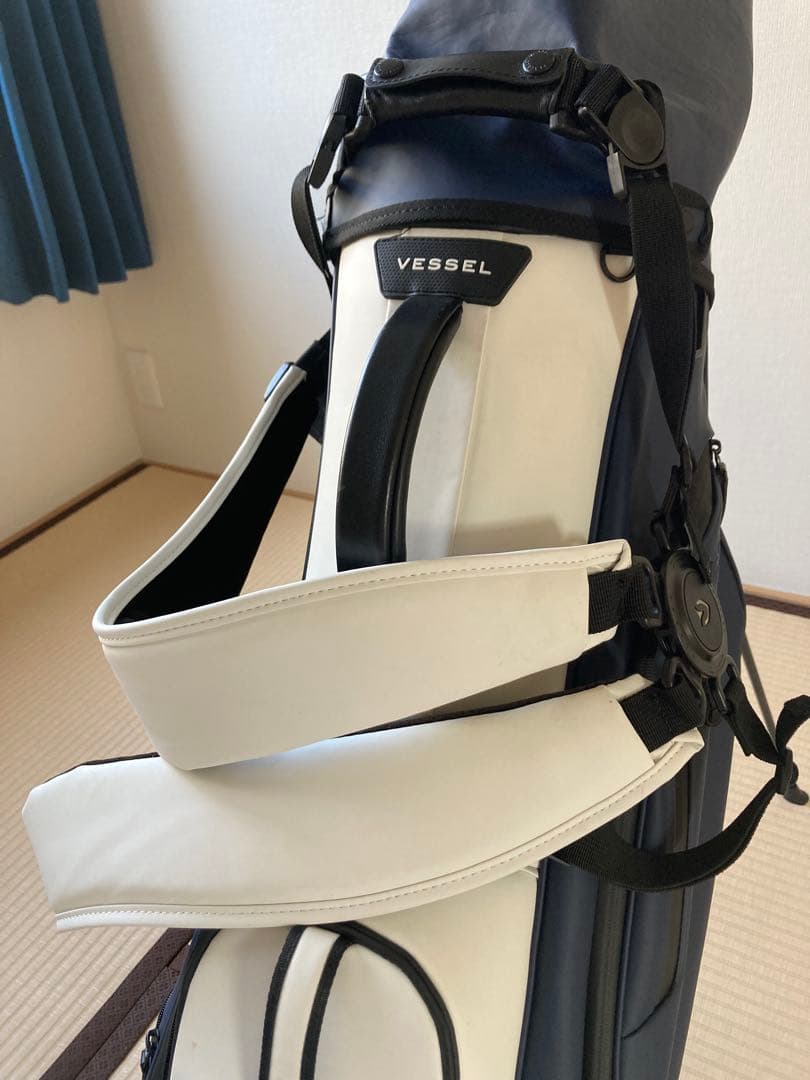 y*k様 VESSEL プレイヤー3.0スタンドキャディバック 8.5型ネイビー