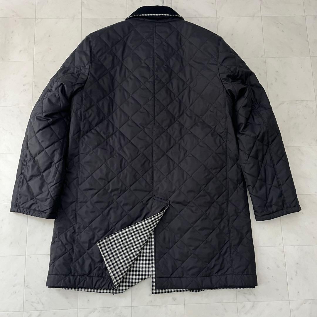 マッキントッシュフィロソフィー サーモア リバーシブル ステンカラーコート 38