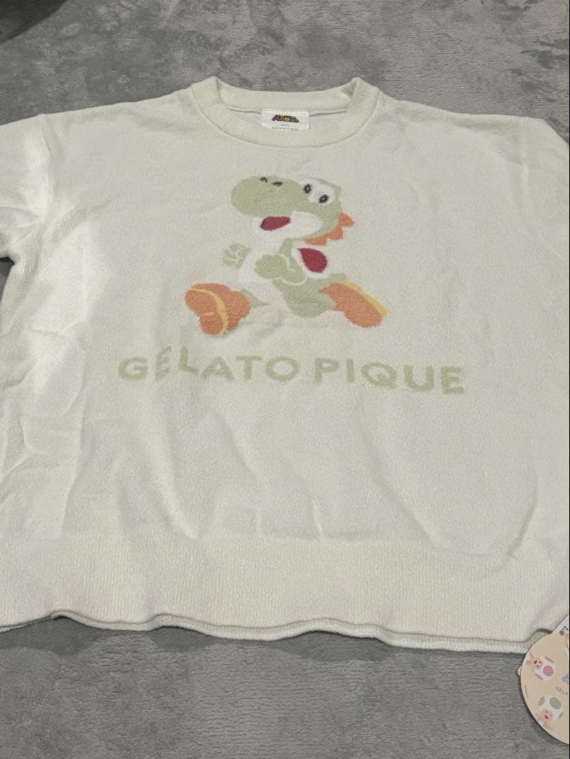 新品　未使用　gelato pique ヨッシー　マリオ　ルームウェア　セット