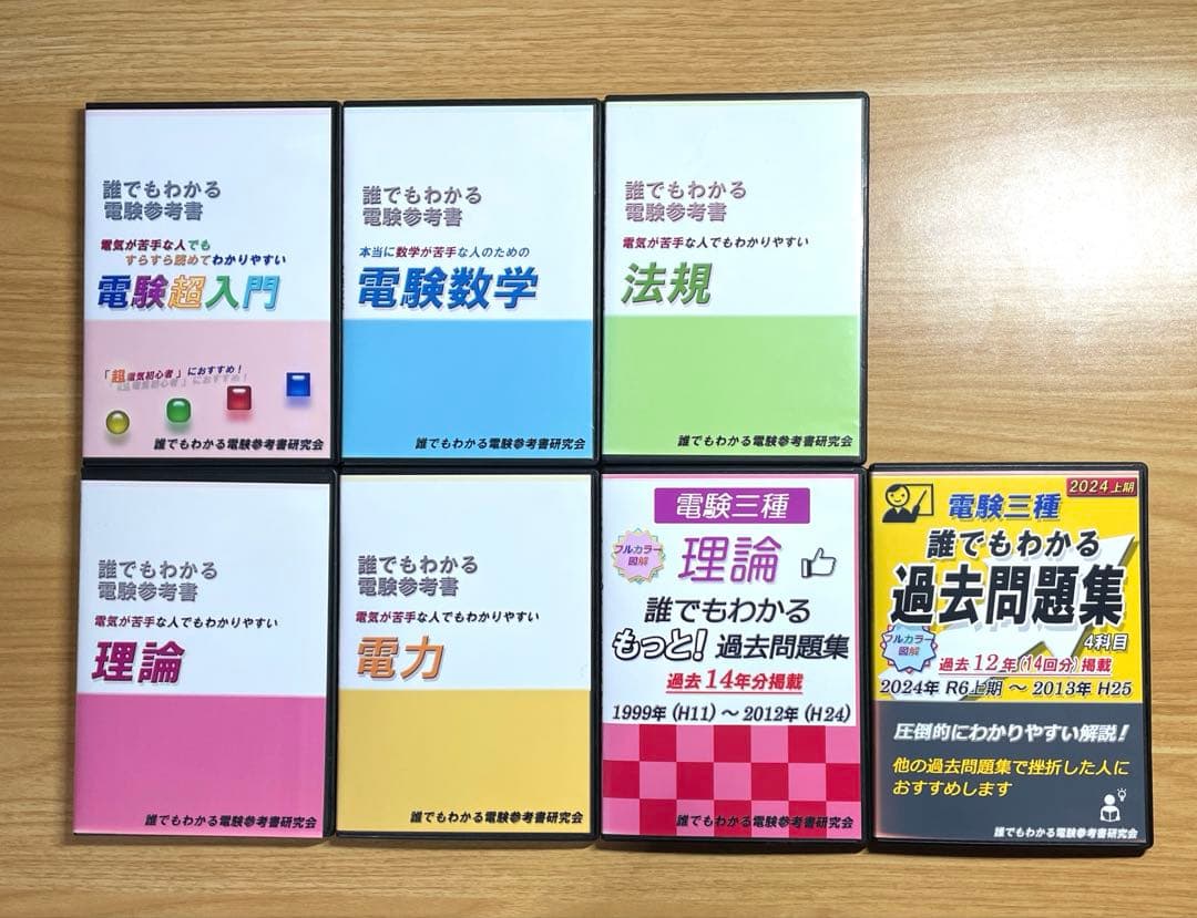 「誰でもわかる電験参考書」7タイトルセット　CD-ROM版　電験三種