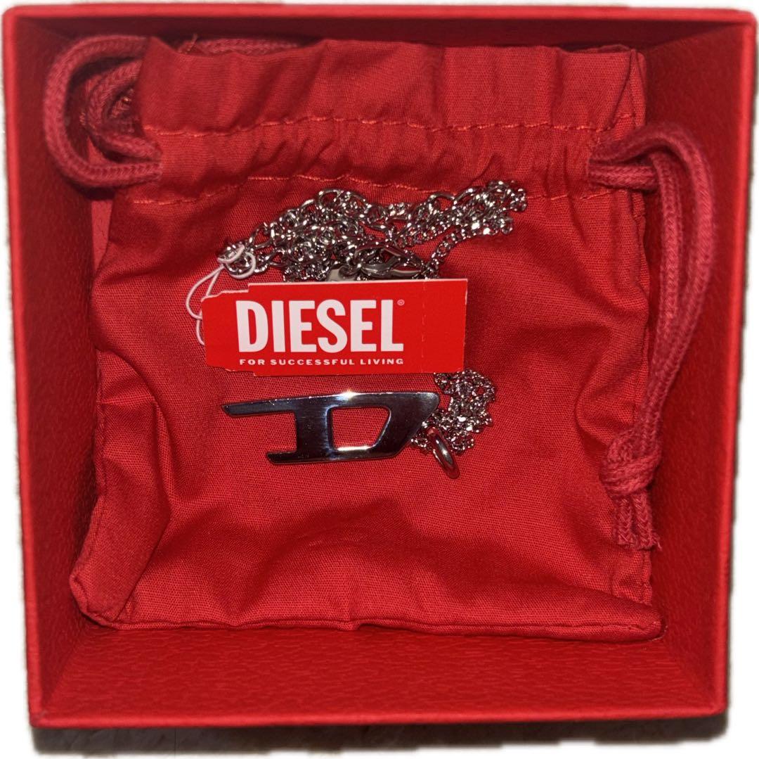 新作‼️DIESEL シルバー DX162500DJWネックレス ディーゼル