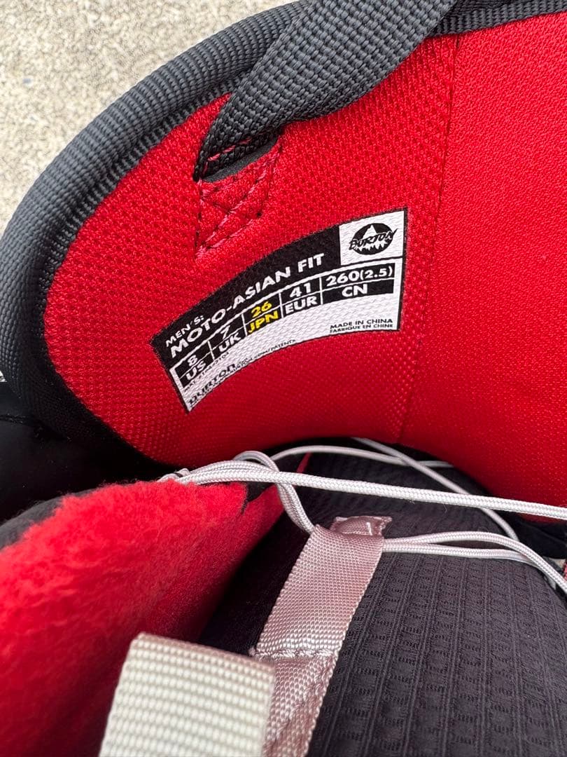 美品　Burton Moto 26 スノーボード ブーツ