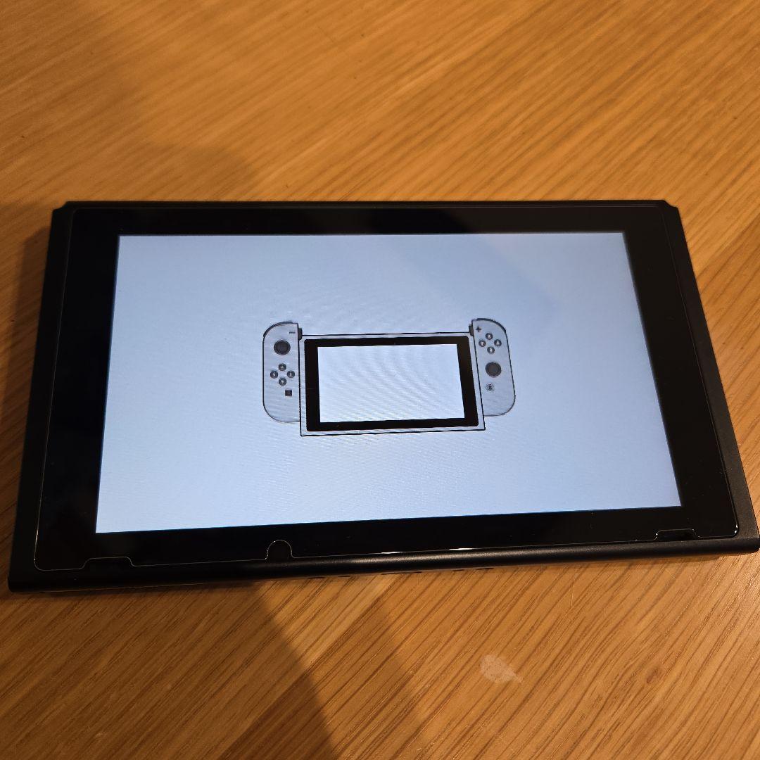 Nintendo Switch 本体 ハンドル 他社コントローラー付