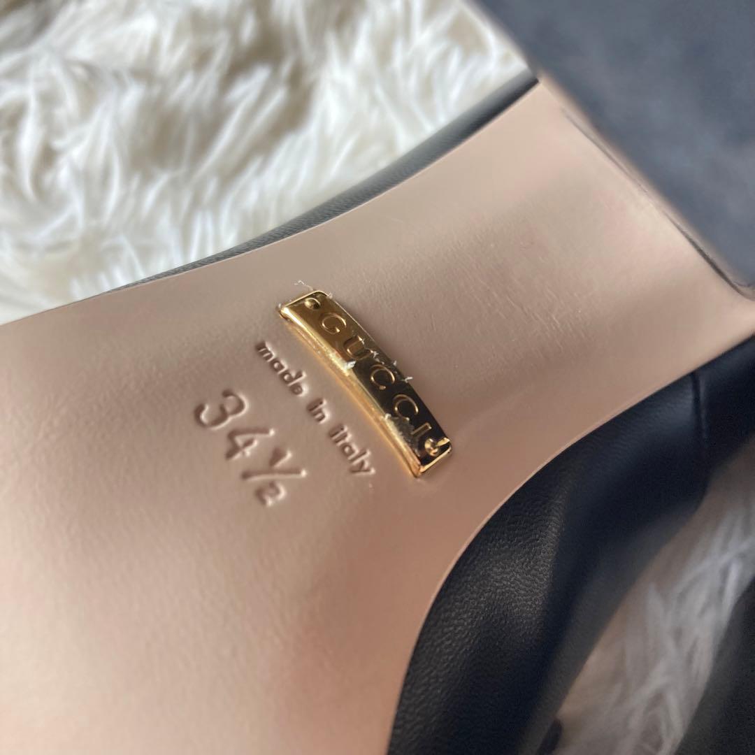 ★グッチ★パンプス★ggマーモント★フリンジ★タッセル★408206★