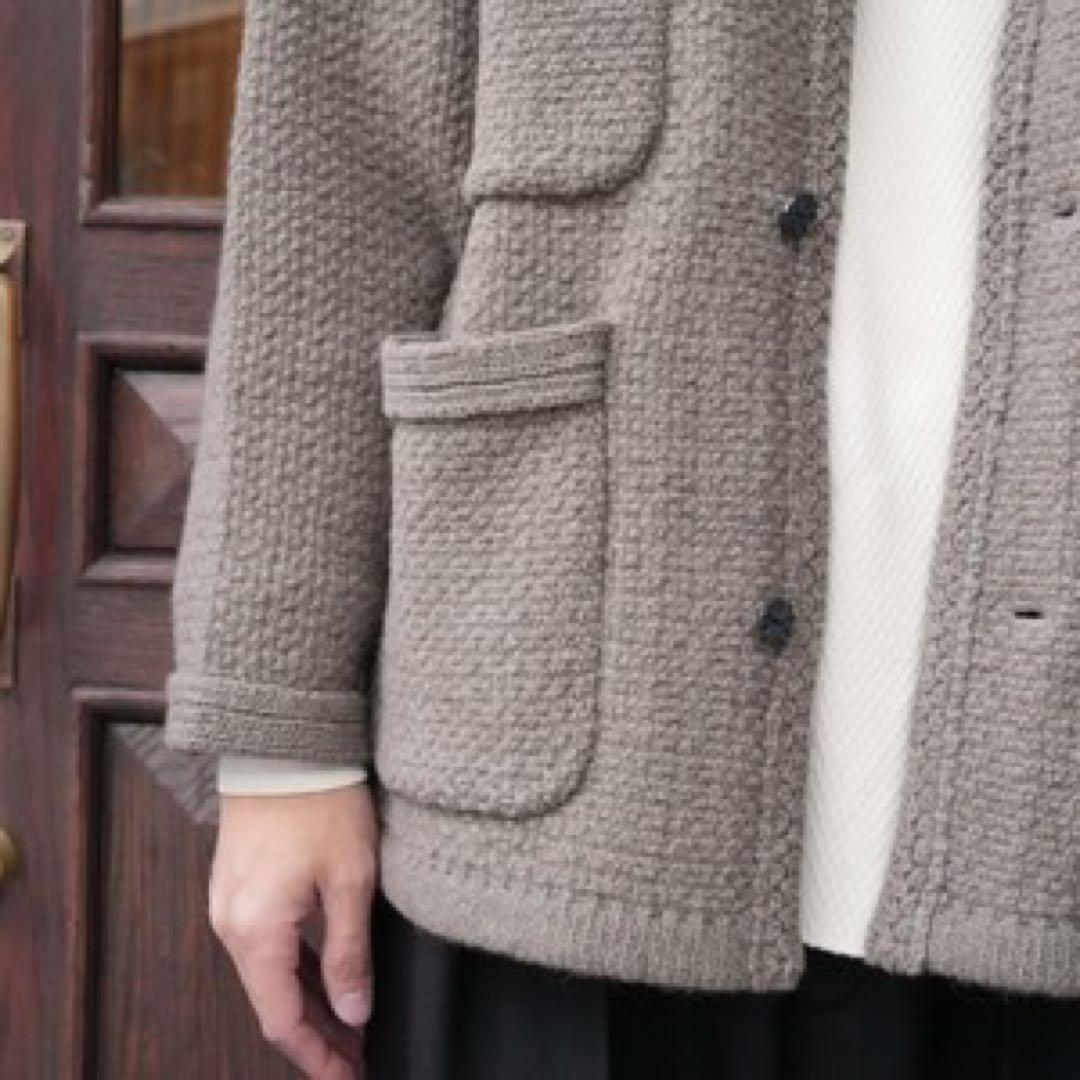 ジャケット・アウター Olde H & Daughter25AW SLUB CASHMERE JK