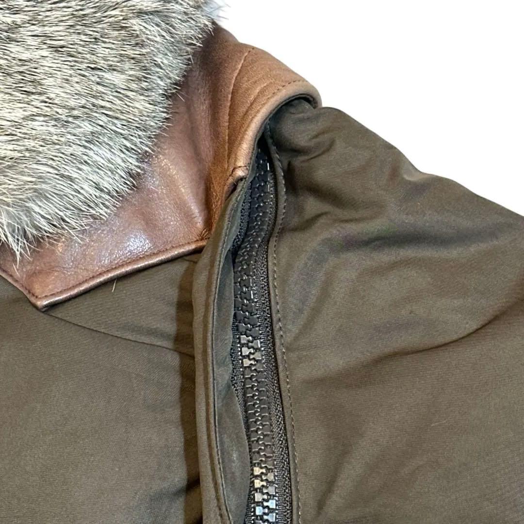 本日発送　希少 Schott 3WAYダウンジャケット U.S.A製 レザー