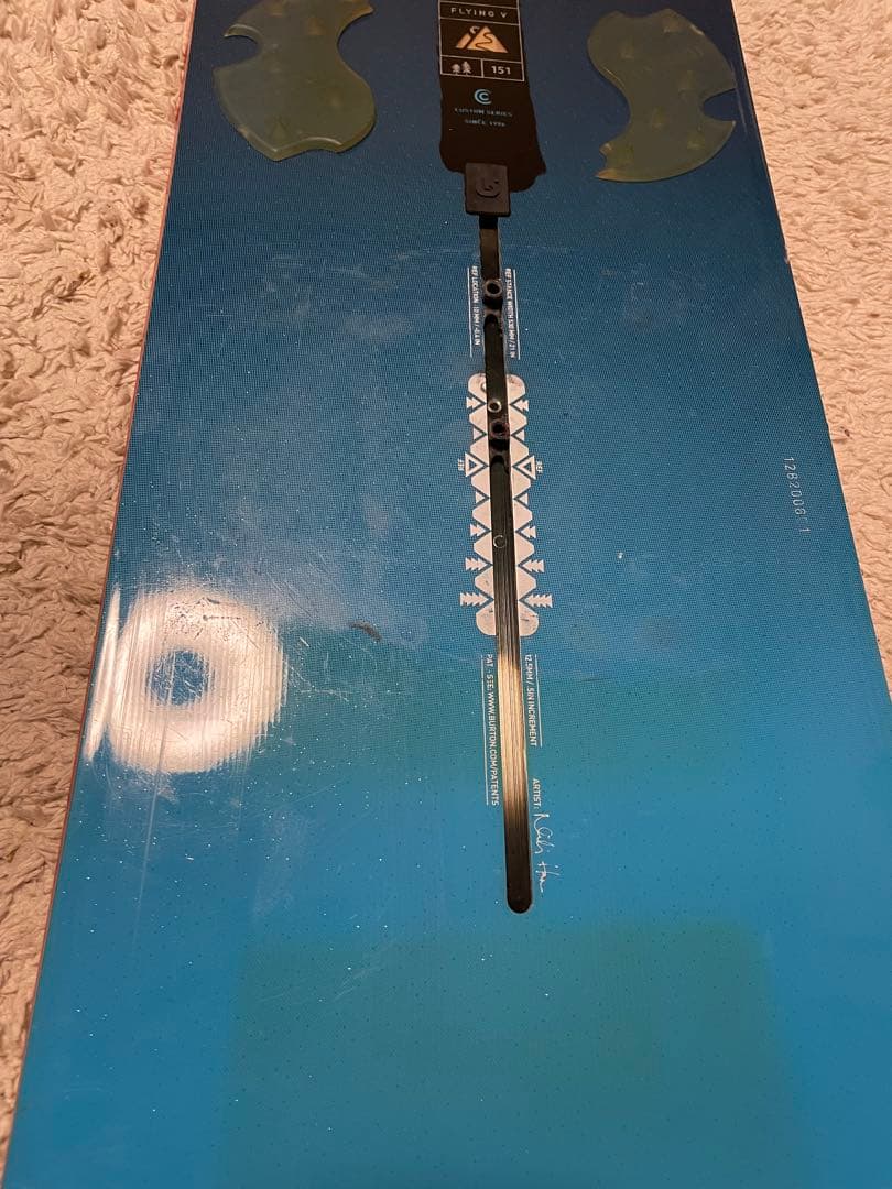 Burton Custom スノーボード　フライングＶ　151