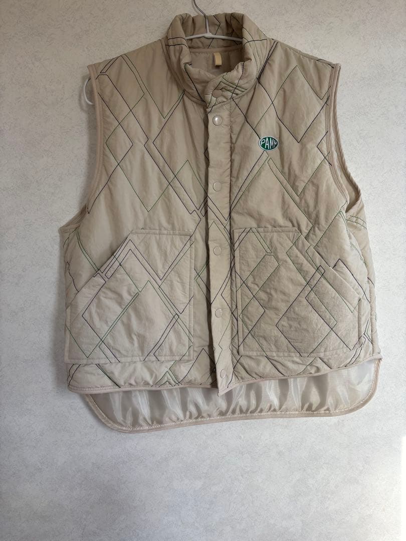 pamm キルティングベスト