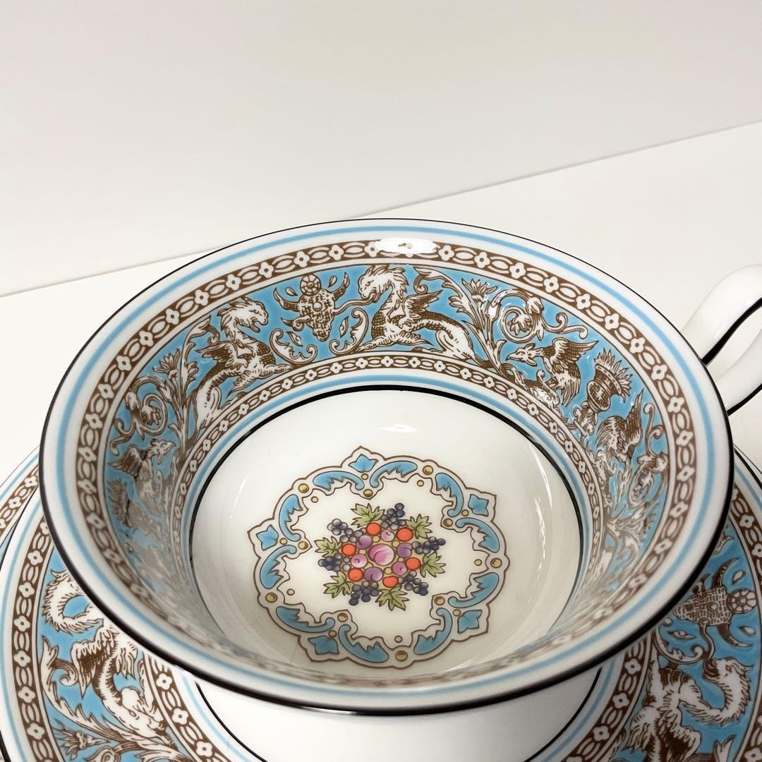 【未使用品】ウェッジウッド フロレンティーン ターコイズ