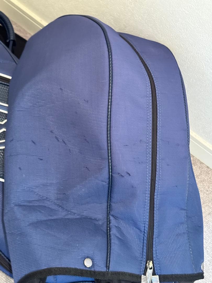 タイトリスト　キャディバッグ　ネイビー