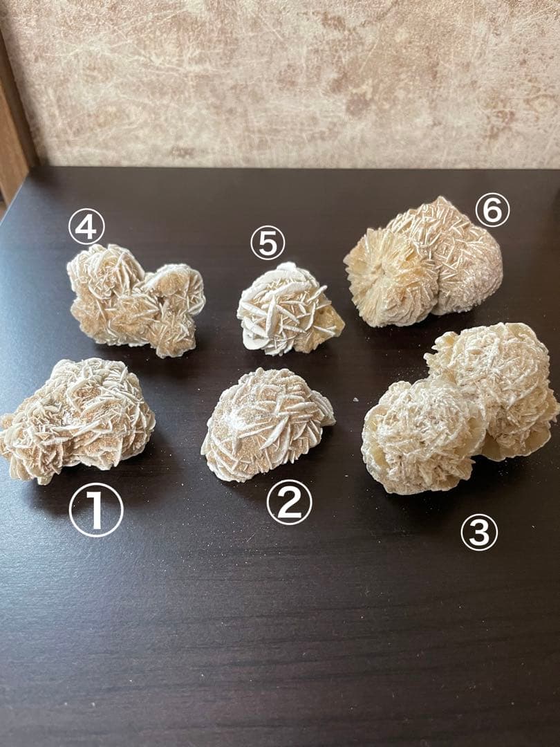 合格　デザートローズ　天然石