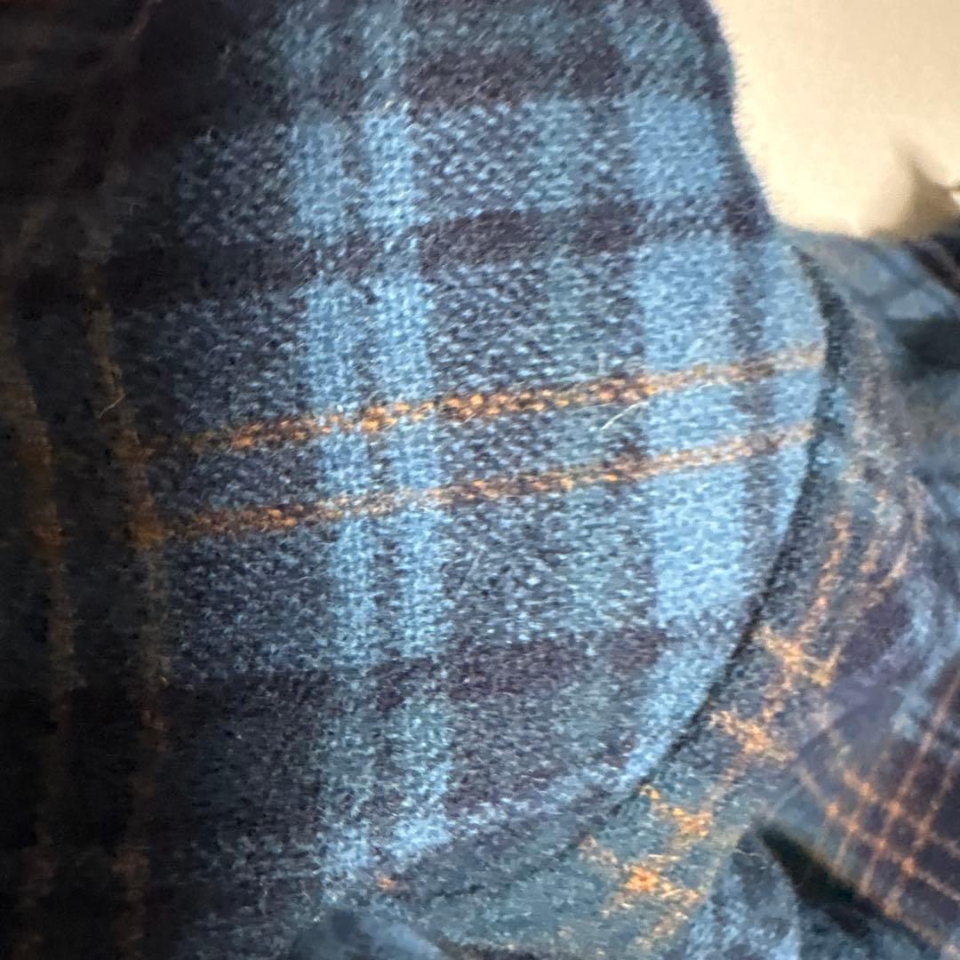 T*K様 PENDLETON USA製 ウールシャツ XL チェック柄 古着