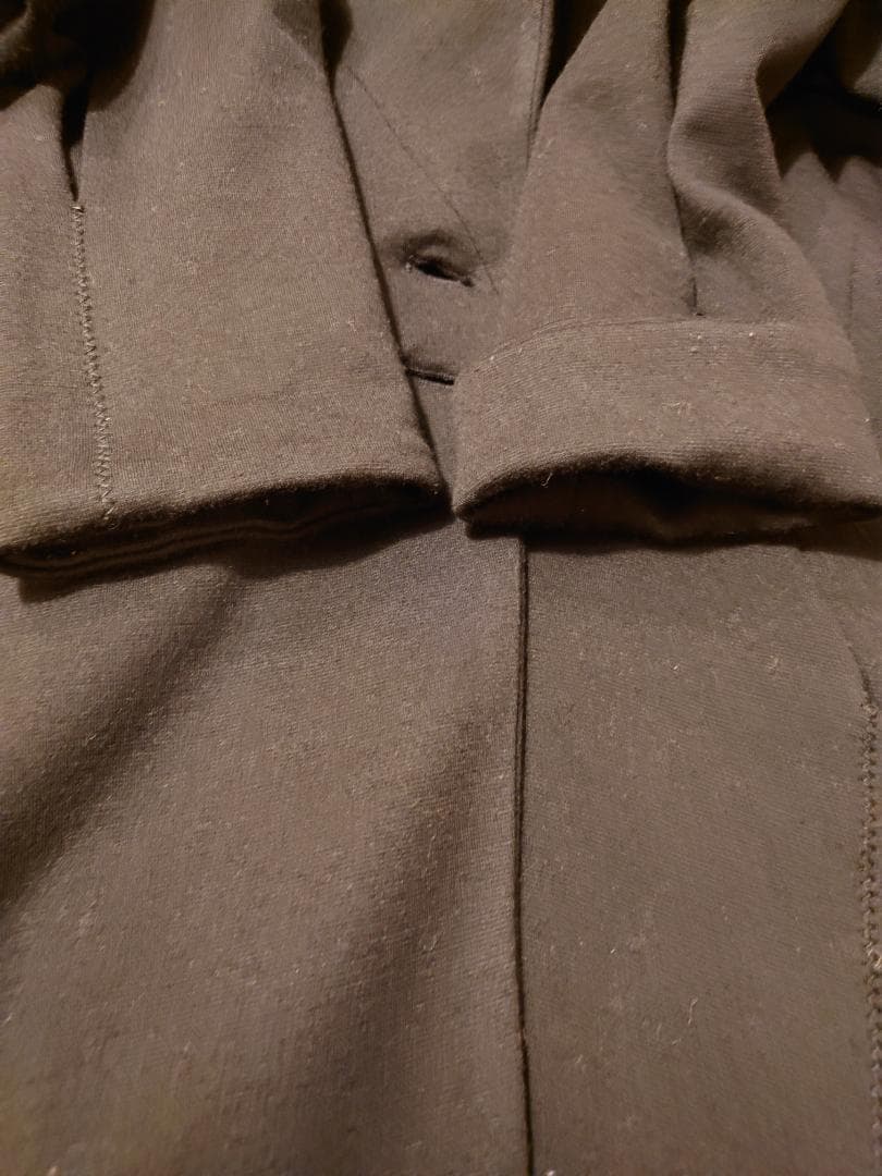 再値下げ☆新品タグ付き☆MARINA RINALDI ウールジャージーコート黒