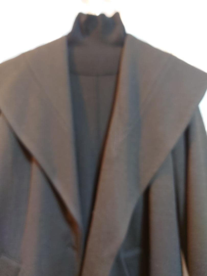 再値下げ☆新品タグ付き☆MARINA RINALDI ウールジャージーコート黒