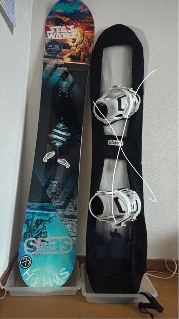 セール！1月27日までMOSS TOTO 160 スノーボード　オガサカ製　国産