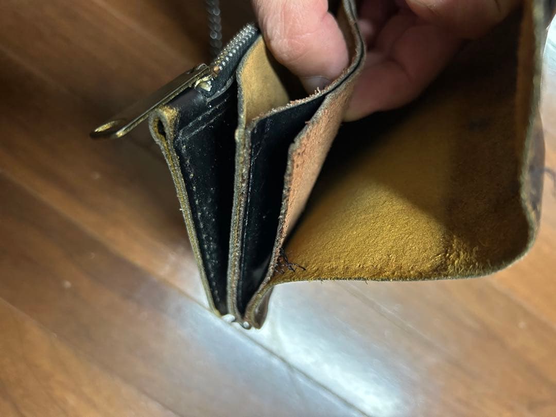 ヴィンテージトラッカーウォレット財布チェーンat last coテンダーロイン