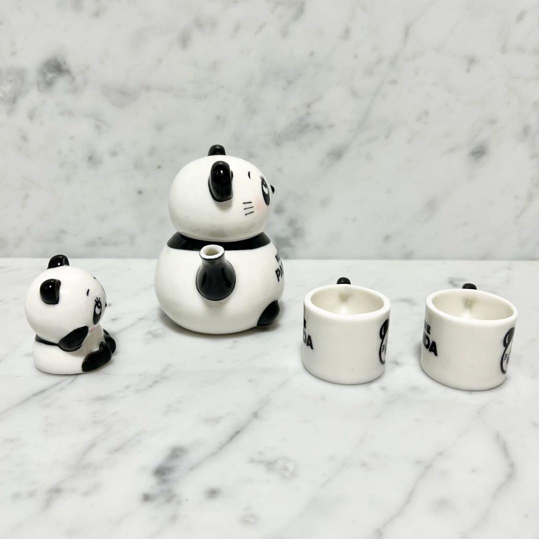 内藤ルネ RUNE PANDA パンダ ティーポットセット【インテリア用】